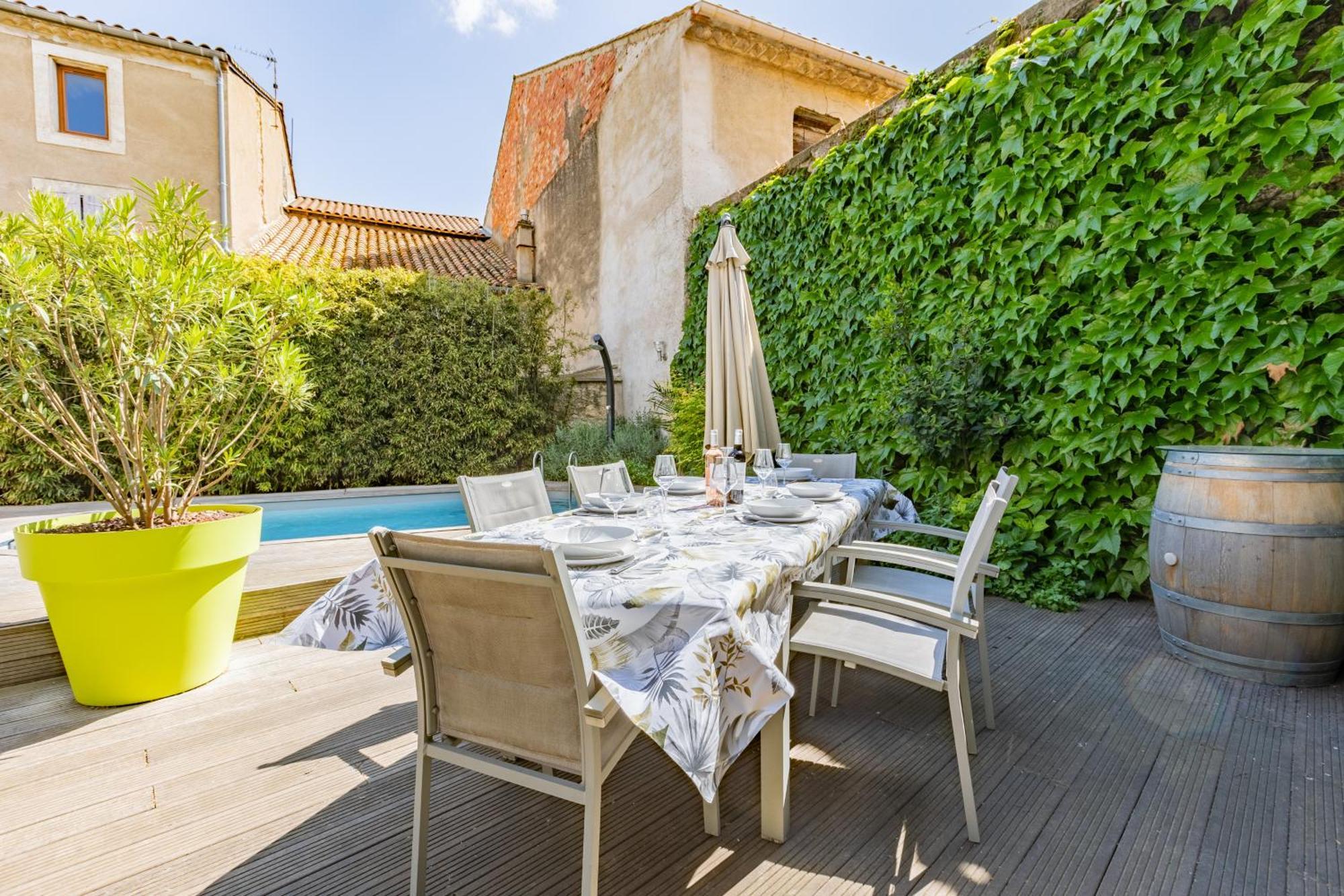 Maison De Vacances 8 A 15 Pers A Proximite Du Canal Du Midi Salleles-d'Aude Ngoại thất bức ảnh
